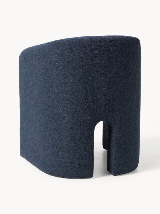 Boucl Dining Chair Mairo with Armrests