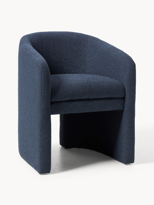 Boucl Dining Chair Mairo with Armrests