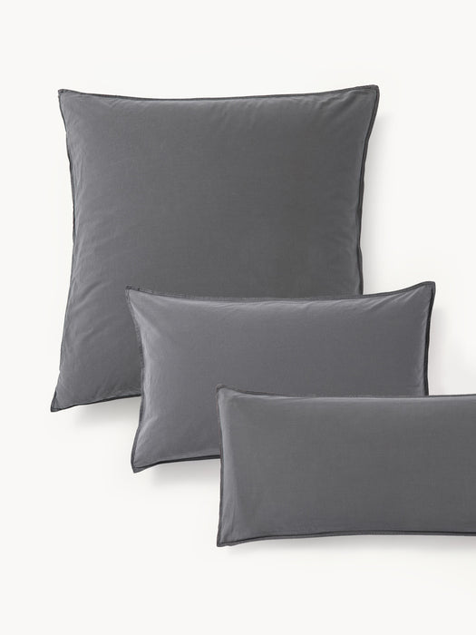 Washed Cotton Percale Pillowcase Debbie
