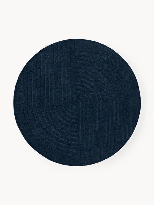 Mason Round Hand-Tufted Wool Rug