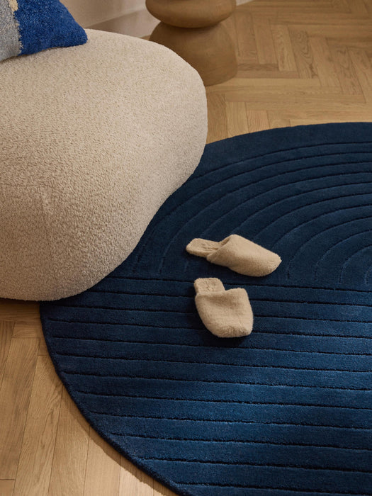 Mason Round Hand-Tufted Wool Rug