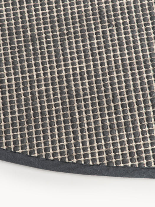 Amaro Round Hand-Woven Wool Rug