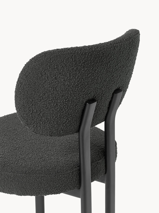 Upholstered Boucl Dining Chair Adrien