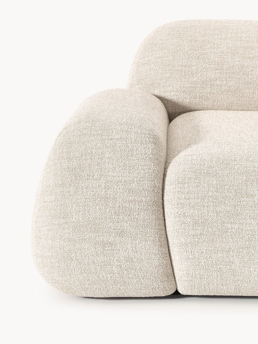 Modular Boucl Sofa Wolke 4-seater
