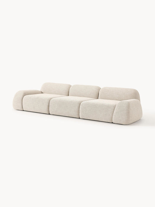 Wolke Modular Bouclé Sofa (4-seater)
