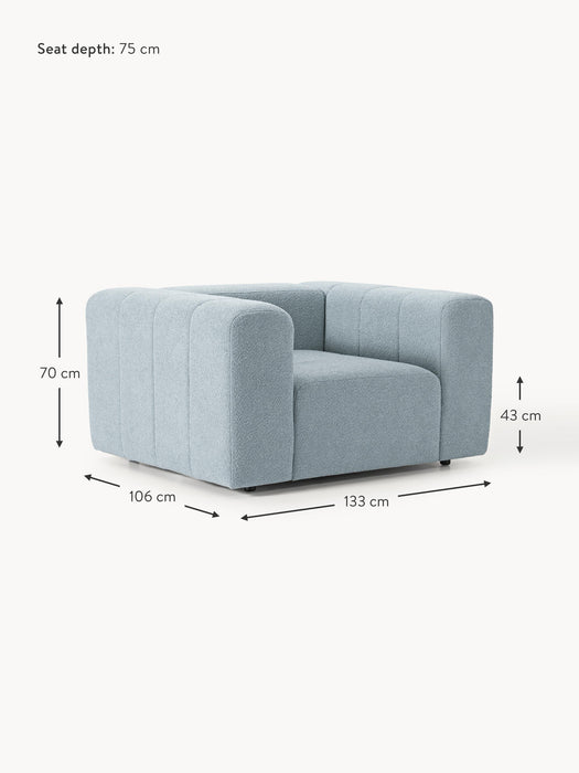 Boucl Lounge Chair Lena