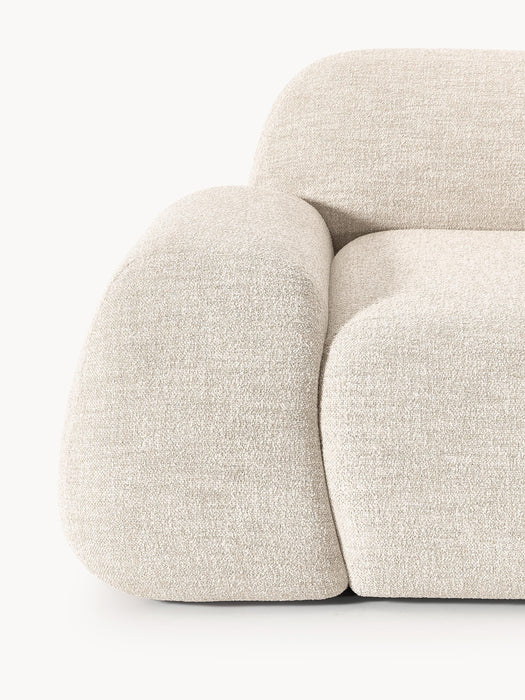 Modular Boucl Corner Sofa Wolke 4-seater