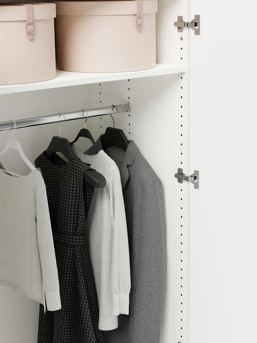 Charlotte Modular Hinged Door Wardrobe, 100 cm Wide, in various sizes