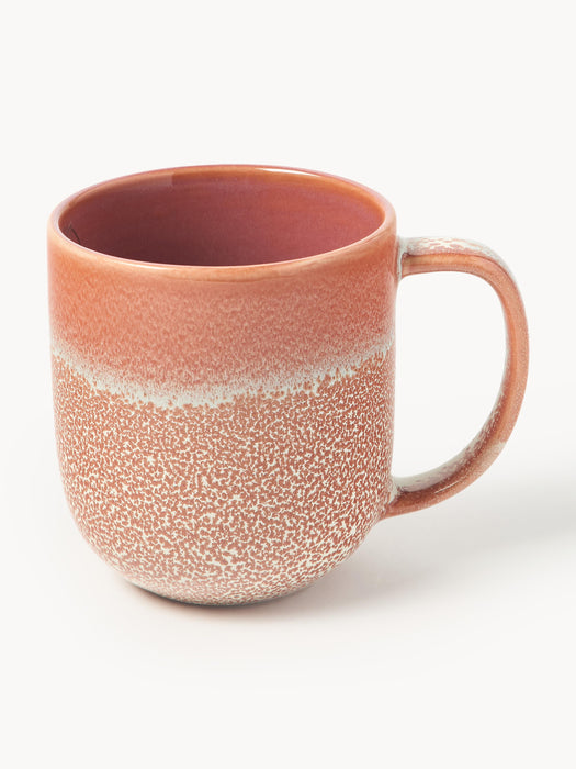 Mugs Havana with Reactive Glaze Set of 4