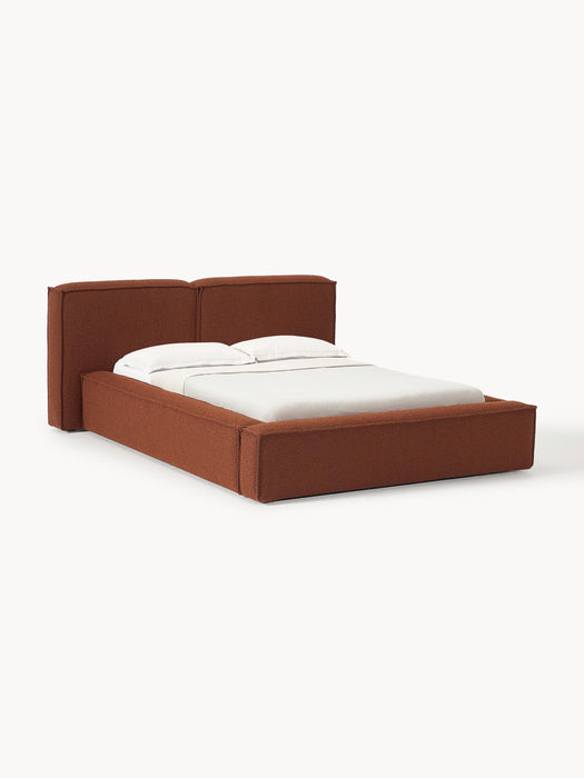Upholstered Boucl Bed Lennon