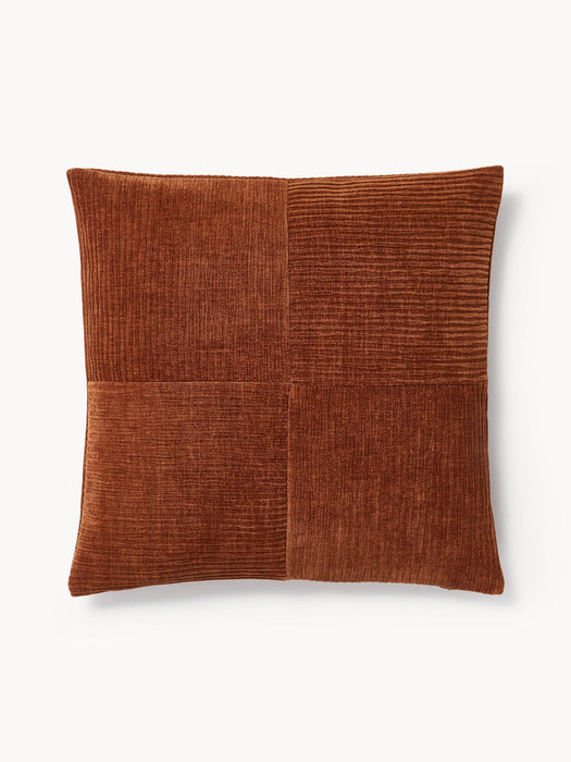 Fiona Velvet Cushion Cover with A Fine Line Structure