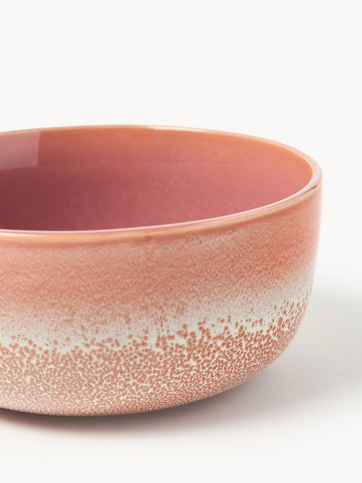 Havana Bowls with Reactive Glaze, Set of 4