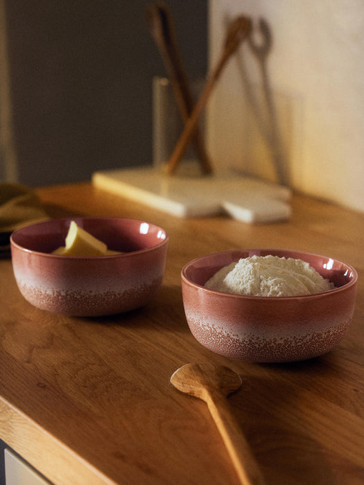 Bowls Havana with Reactive Glaze Set of 4