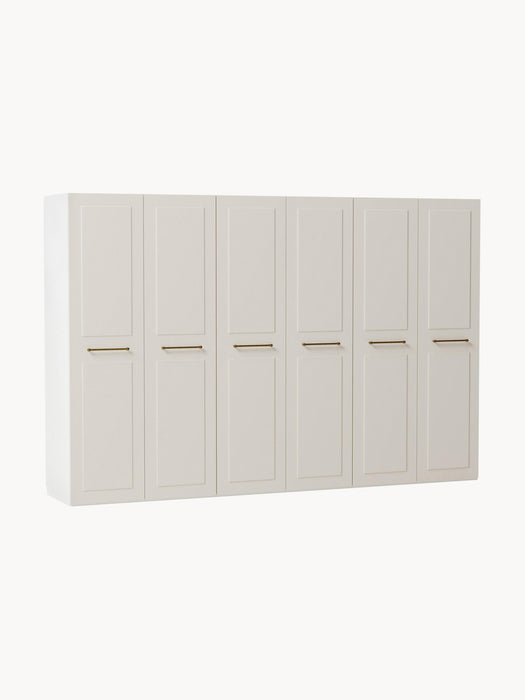 Modular Hinged Door Wardrobe Charlotte 300 cm Wide in various sizes