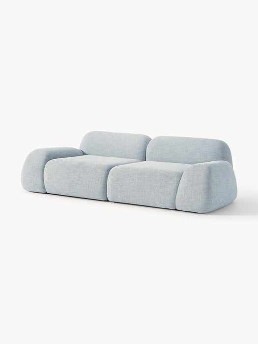 Modular Boucl Sofa Wolke 3-seater