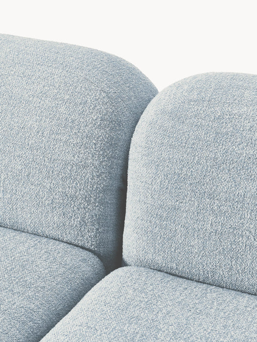 Modular Boucl Sofa Wolke 3-seater