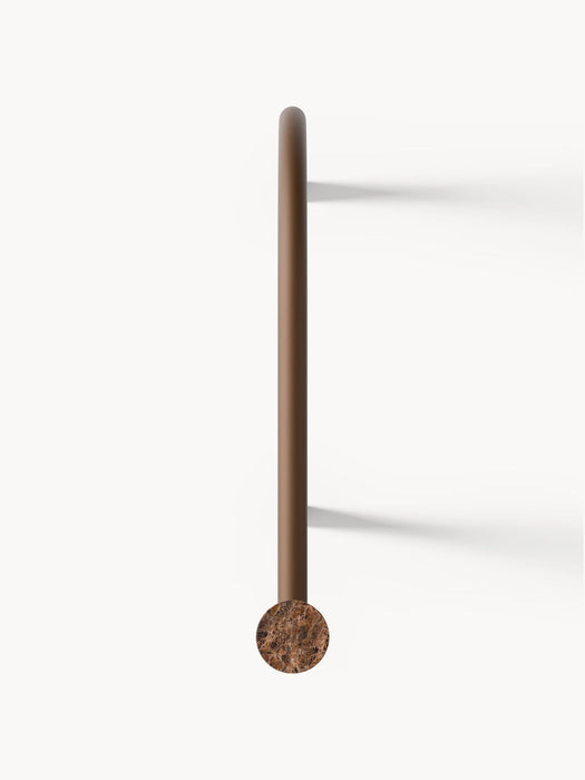 Disa Wall-Mounted Coat Rack with Marble Hooks
