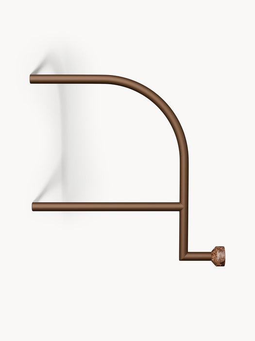 Wall-Mounted Coat Rack Disa with Marble Hooks