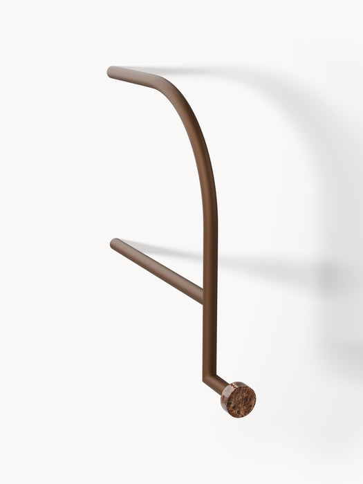 Wall-Mounted Coat Rack Disa with Marble Hooks