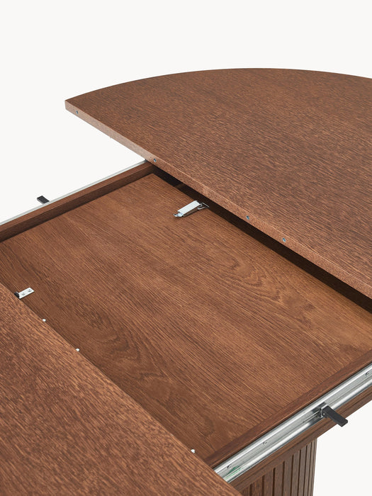 Extendable Dining Table Filo with Groove Structure 120