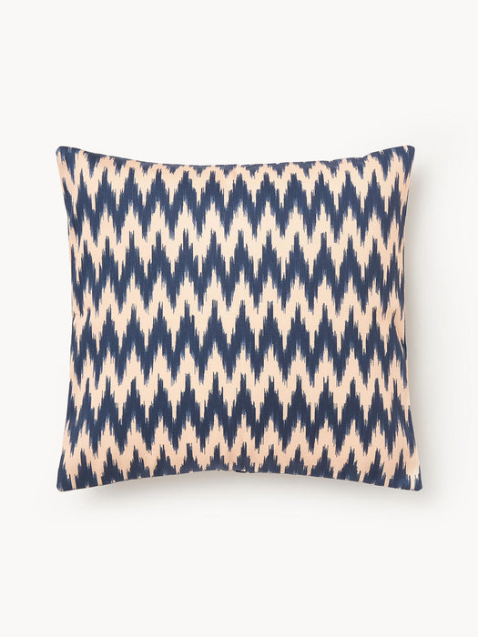 Maillot Outdoor Cushion Cover with Ikat Pattern