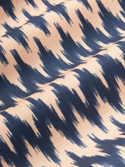 Maillot Outdoor Cushion Cover with Ikat Pattern