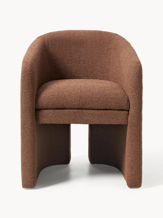 Boucl Dining Chair Mairo with Armrests