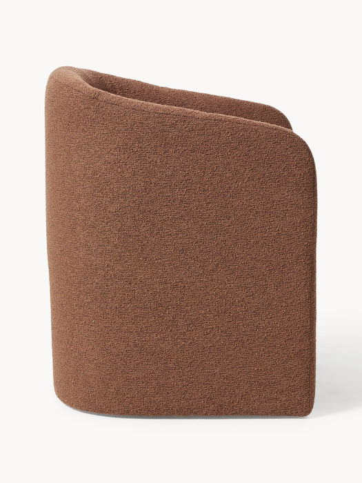 Boucl Dining Chair Mairo with Armrests