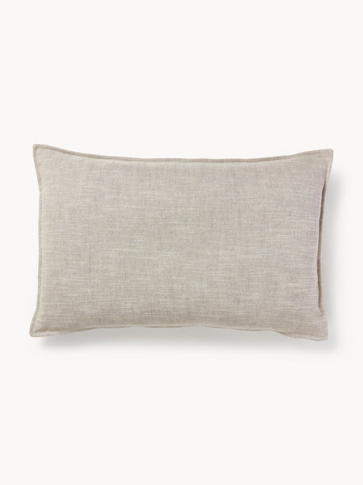Large Linen Blend Sofa Cushion Lennon 50x80 cm