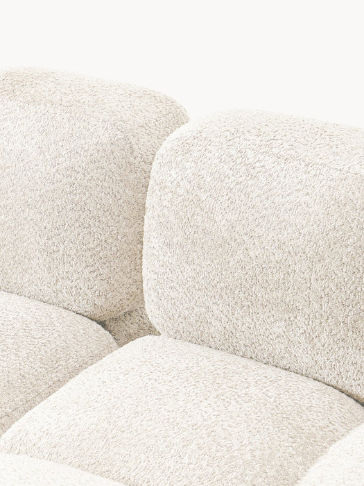 Modular Teddy-Boucl Sofa Tayla 2-seater