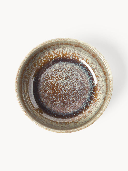 Danza Handmade Bowls with Reactive Glaze, Set of 4