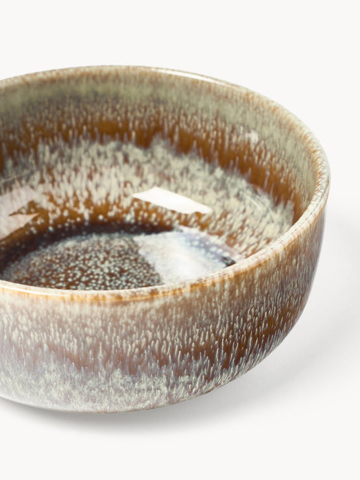 Danza Handmade Bowls with Reactive Glaze, Set of 4
