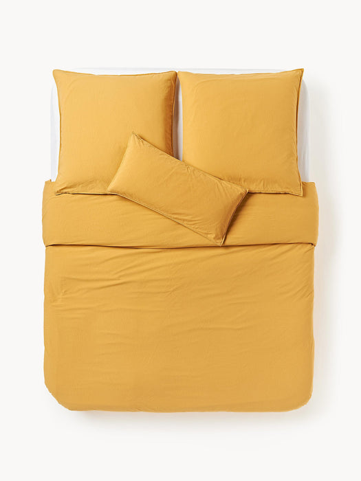 Debbie Washed Cotton Percale Duvet Cover