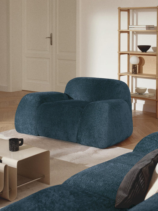 Wolke Teddy-BouclÃ© Lounge Chair