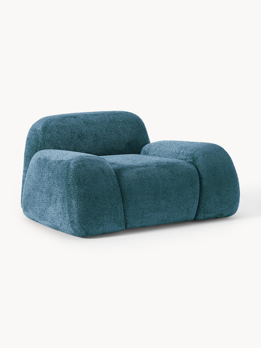 Wolke Teddy-BouclÃ© Lounge Chair
