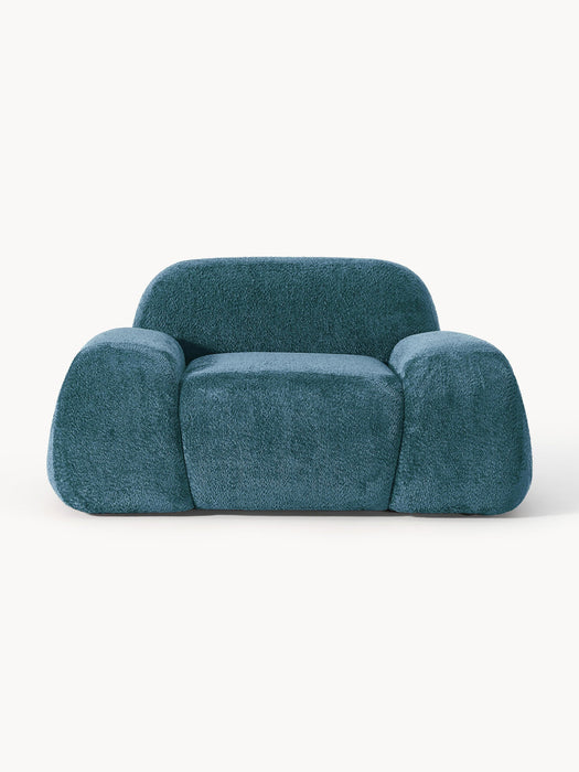 Wolke Teddy-BouclÃ© Lounge Chair