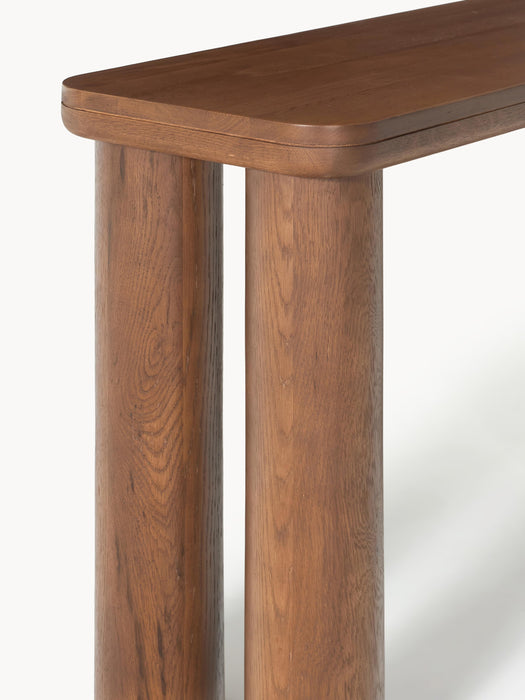 Oak Wood Console Table Kalia