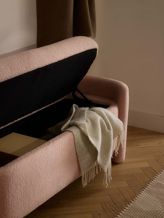 Teddy Upholstered Bench Benji with Storage Space