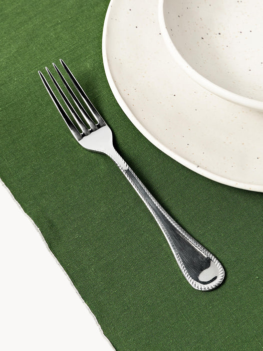 Embroidered Linen Placemats Cosmo Set of 4
