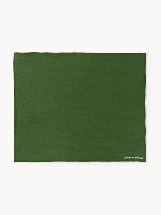 Cosmo Embroidered Linen Placemats, Set of 4