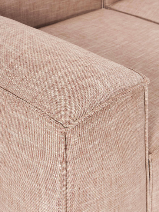 Linen Blend Modular Sofa Lennon 4-seater