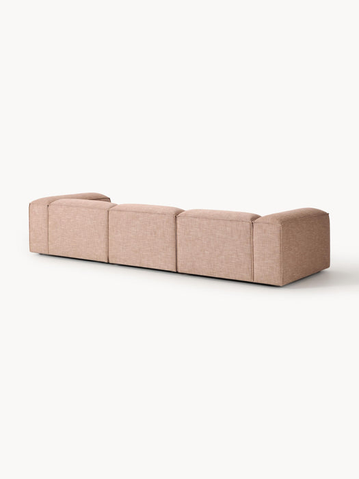 Linen Blend Modular Sofa Lennon 4-seater