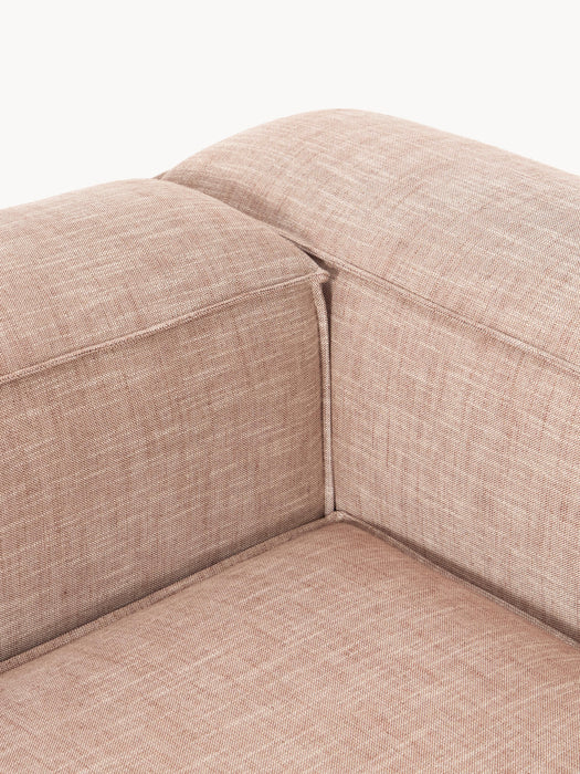 Linen Blend Modular Sofa Lennon 4-seater