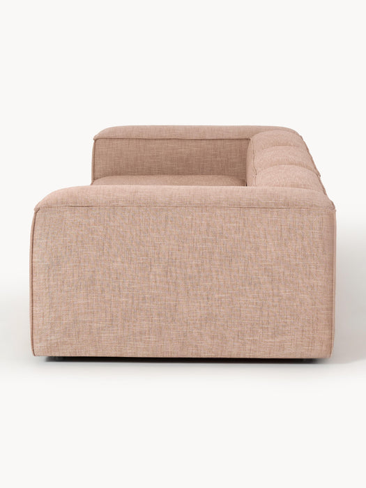 Linen Blend Modular Sofa Lennon 4-seater