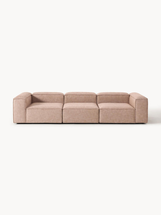 Lennon Linen Blend Modular Sofa (4-seater)