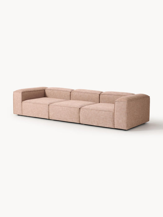 Lennon Linen Blend Modular Sofa (4-seater)
