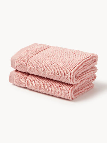 Luxe Towel with Striped Border, in various sizes