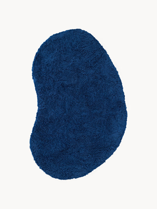 Organic Shape Long Pile Rug Tully