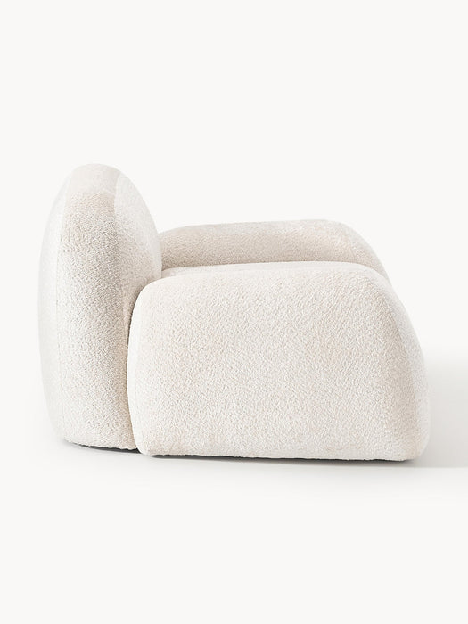 Wolke Teddy-BouclÃ© Lounge Chair
