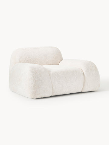 Wolke Teddy-Bouclé Lounge Chair